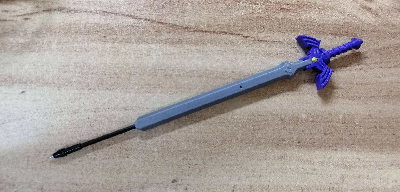 STL file Master Sword Pen 🗡️・3D print design to download・Cults